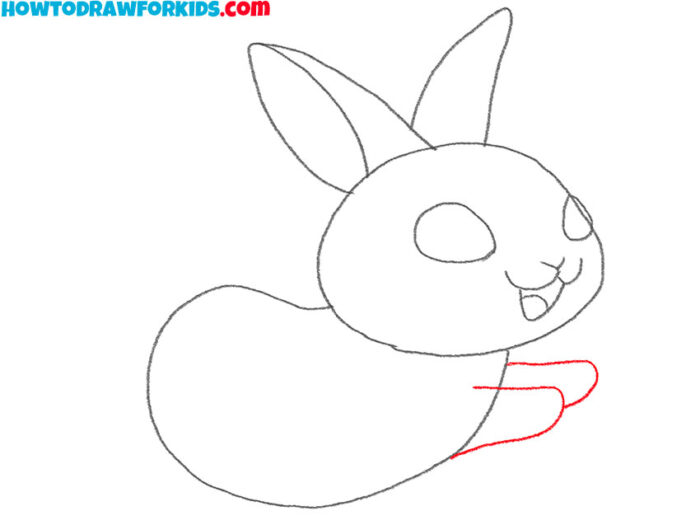 How to Draw a Cartoon Bunny - Easy Drawing Tutorial For Kids