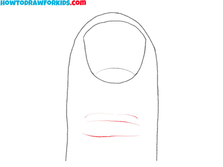 How to Draw a Nail Easy Drawing Tutorial For Kids