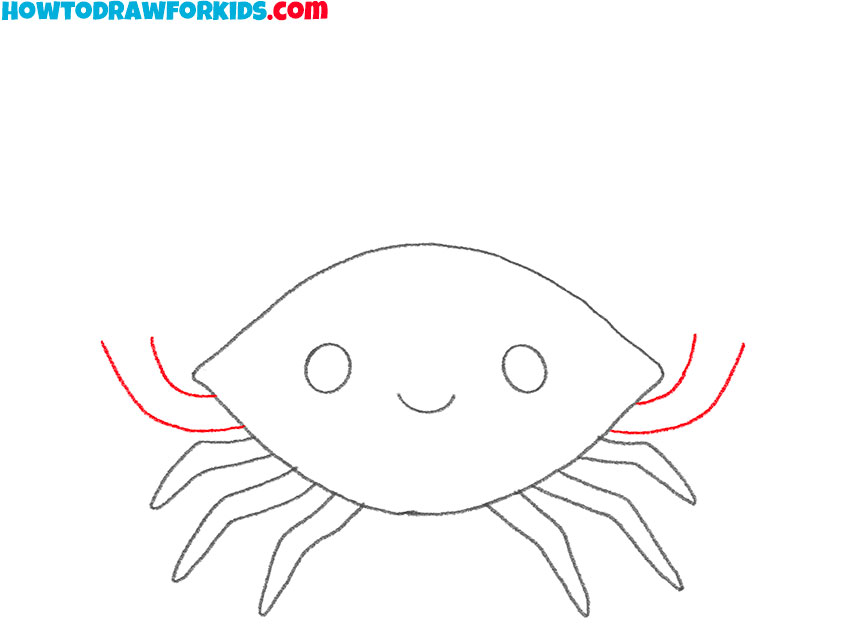 How to Draw a Crab Step by Step - Easy Drawing Tutorial For Kids
