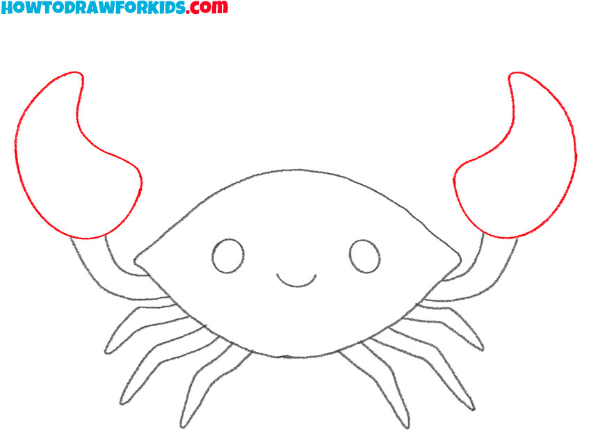 How to Draw a Crab Step by Step Easy Drawing Tutorial For Kids