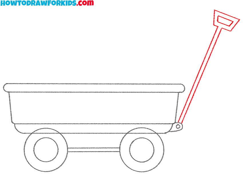 how to draw a wagon for kindergarten
