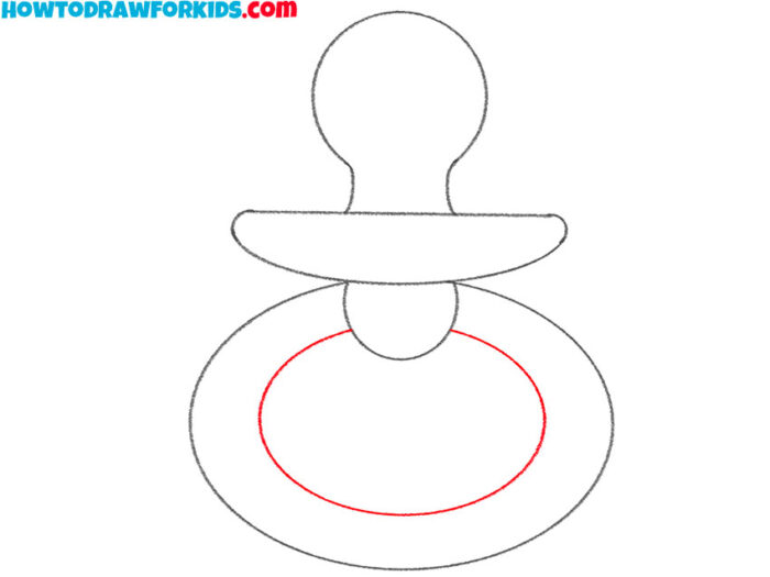 How to Draw a Pacifier Easy Drawing Tutorial For Kids