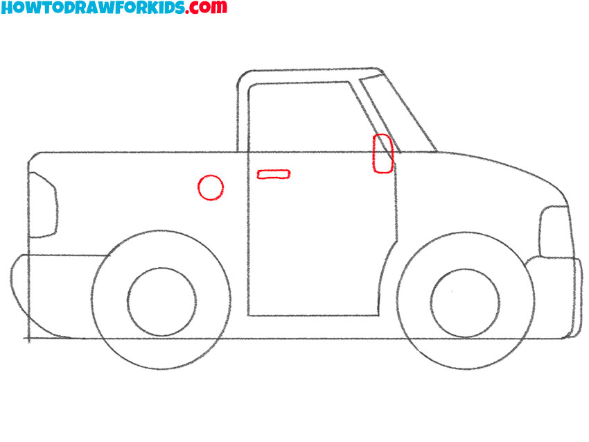 pickup truck drawing tutorial