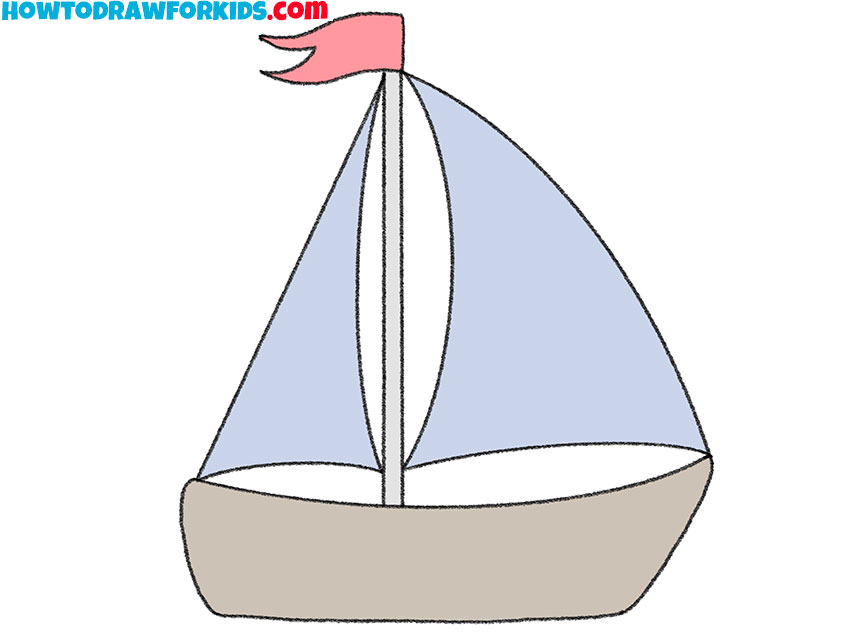  art hub how to draw a boat