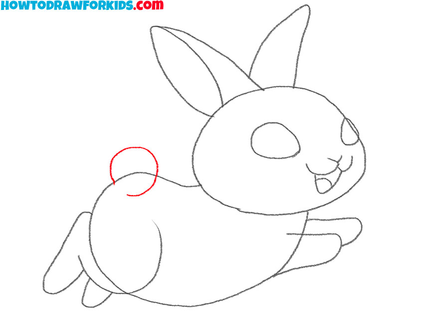 how to draw a bunny cartoon