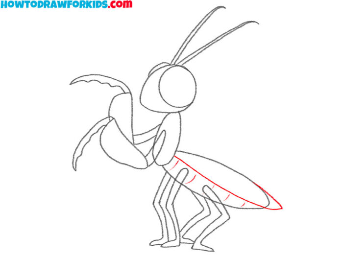 How to Draw a Praying Mantis - Easy Drawing Tutorial For Kids