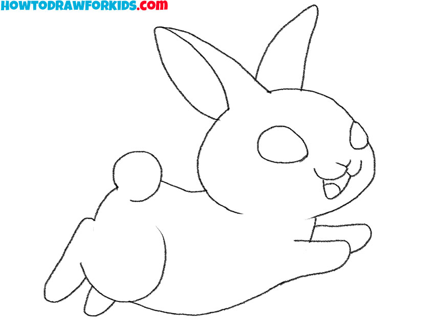 how to draw a cute baby bunny