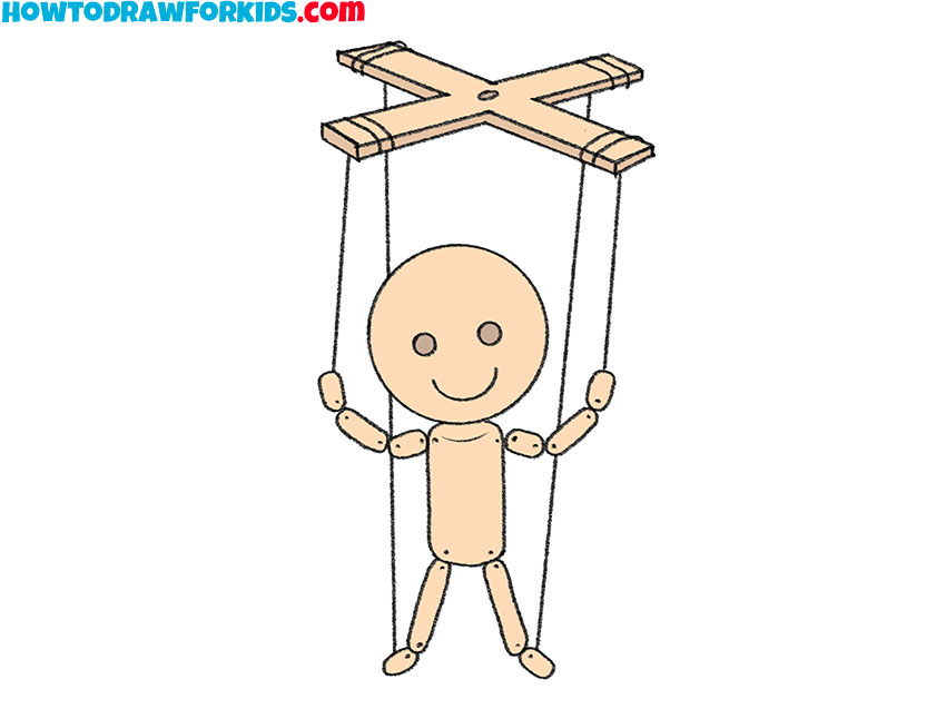  simple puppet drawing