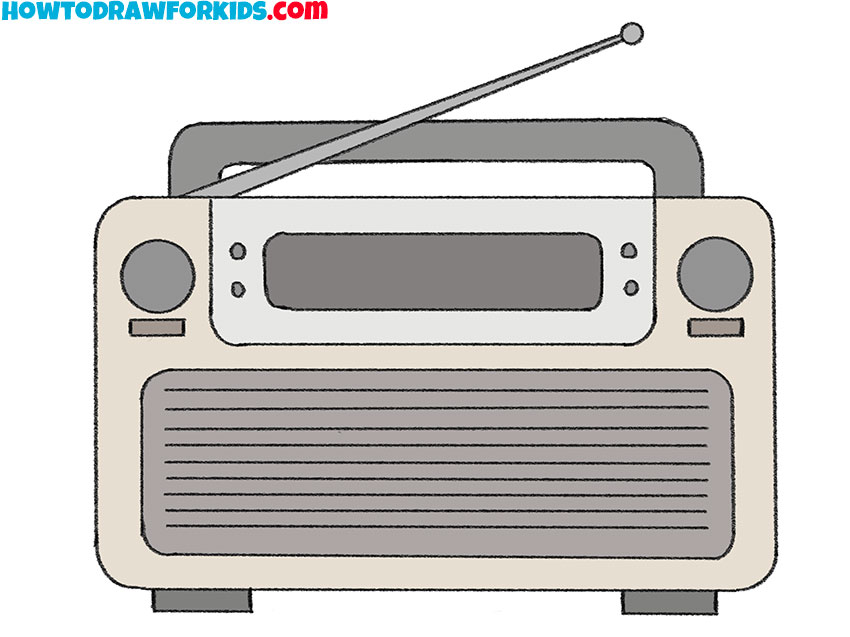  radio drawing for beginners