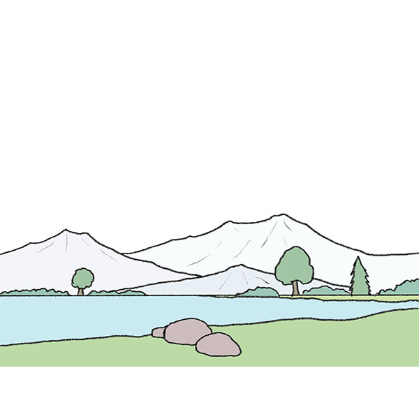 How to Draw a Mountain Range