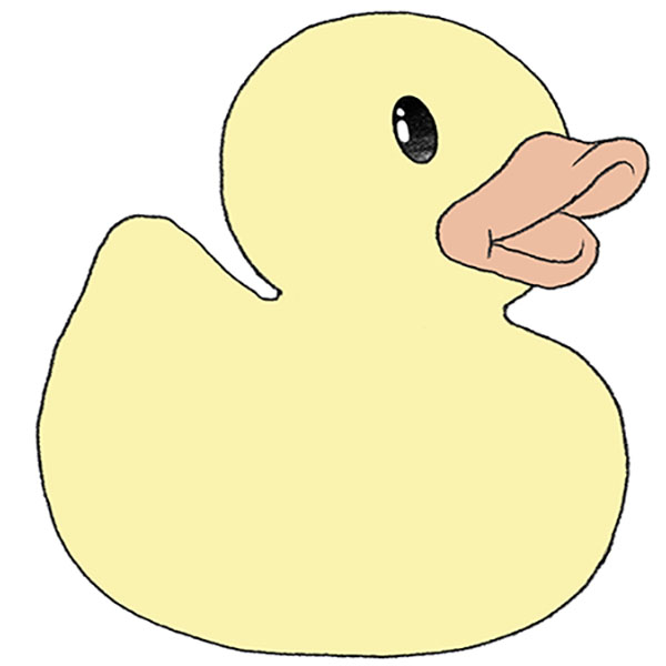 How to Draw a Rubber Duck