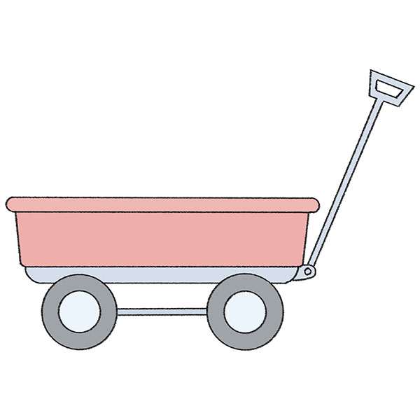How to Draw a Wagon