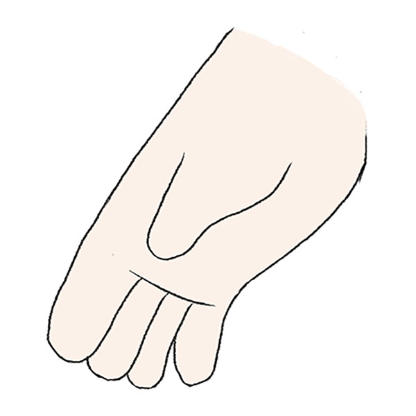 How to Draw a Chibi Hand