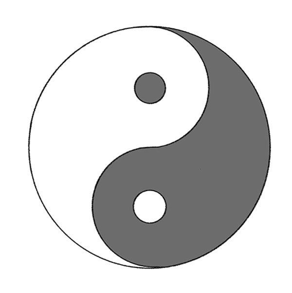 How to Draw Yin Yang