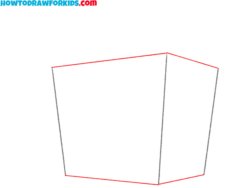 how to draw a gift box