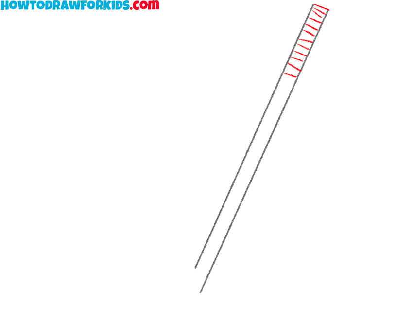 how to draw a hockey stick and puck