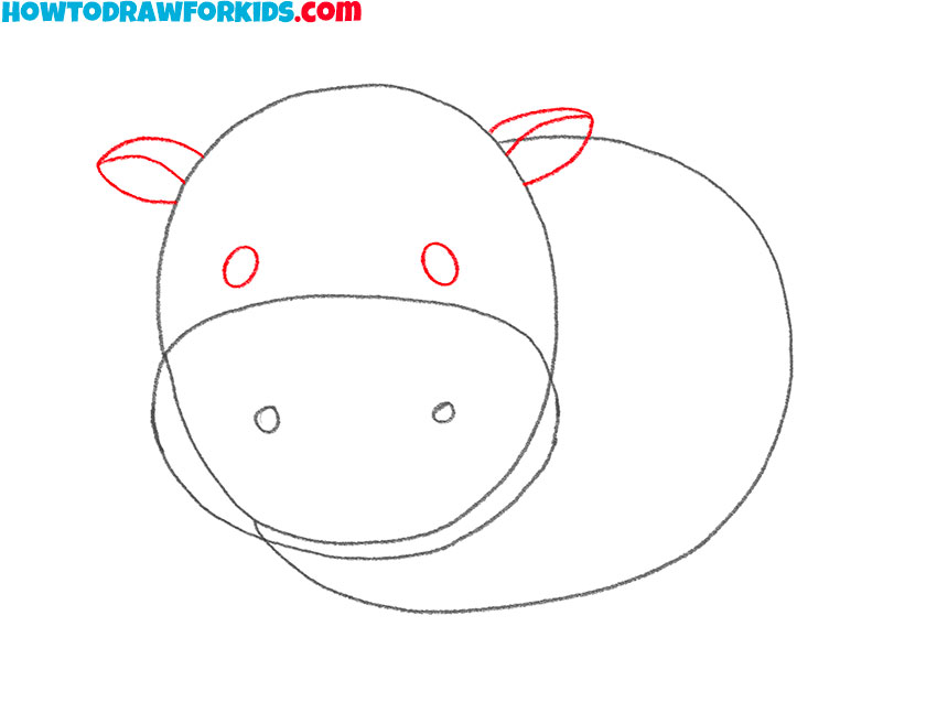 how to draw a cow realistic