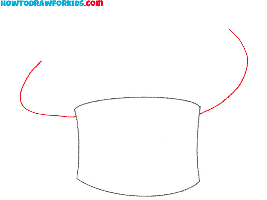 how to draw an easy chef hat