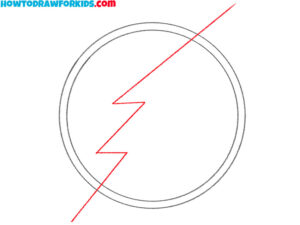 How to Draw the Flash Logo - Easy Drawing Tutorial For Kids