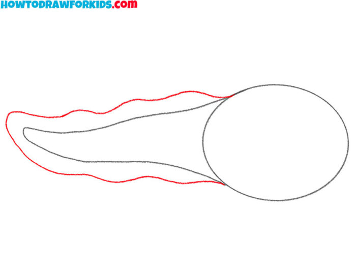 How To Draw A Tadpole Easy Drawing Tutorial For Kids 3 Tadpole Drawing Lesson 700x525
