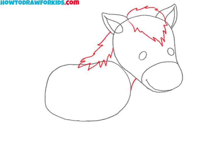 How to Draw a Cartoon Horse Easy Drawing Tutorial For Kids
