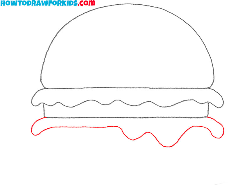how to draw a hamburger art hub
