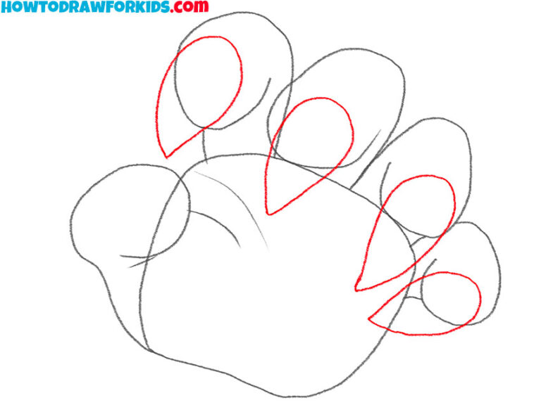 How to Draw Claws Easy Drawing Tutorial For Kids