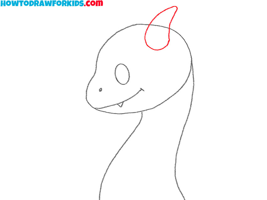 how to draw a dragon head front view