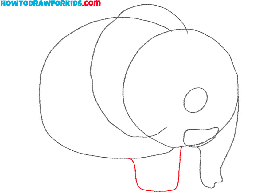 how to draw a elephant cartoon