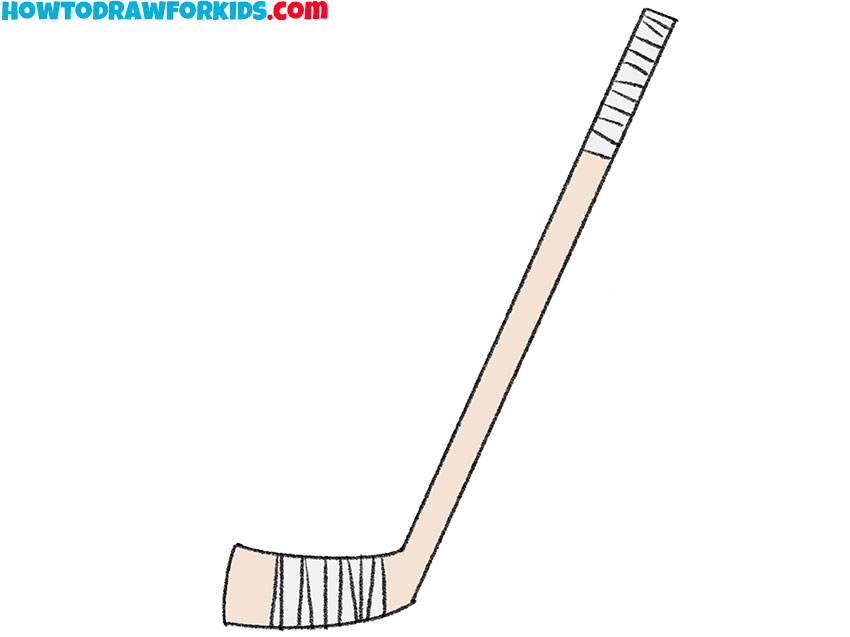  how to draw a hockey stick for kids (1)