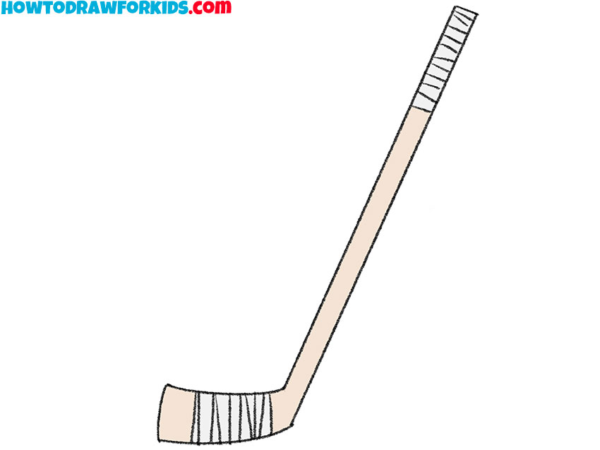 Hockey Stick Drawing