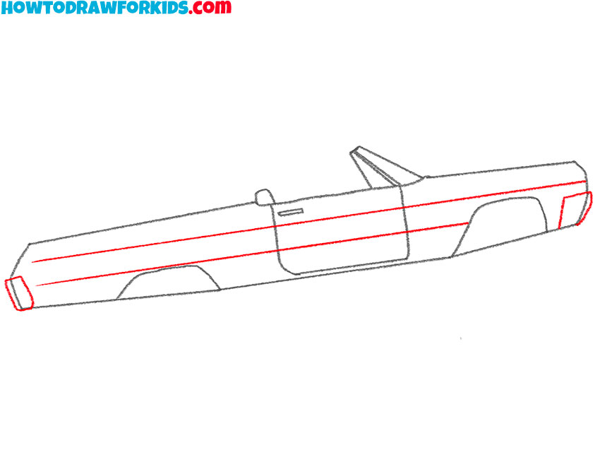 how to draw a lowrider for beginners