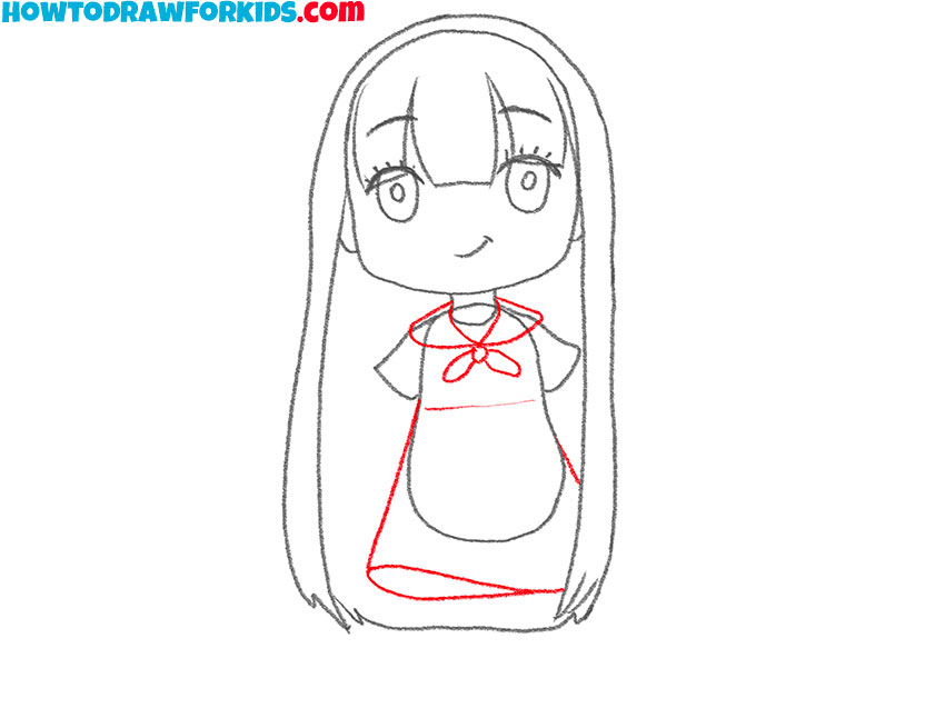 how to draw an anime girl drawing