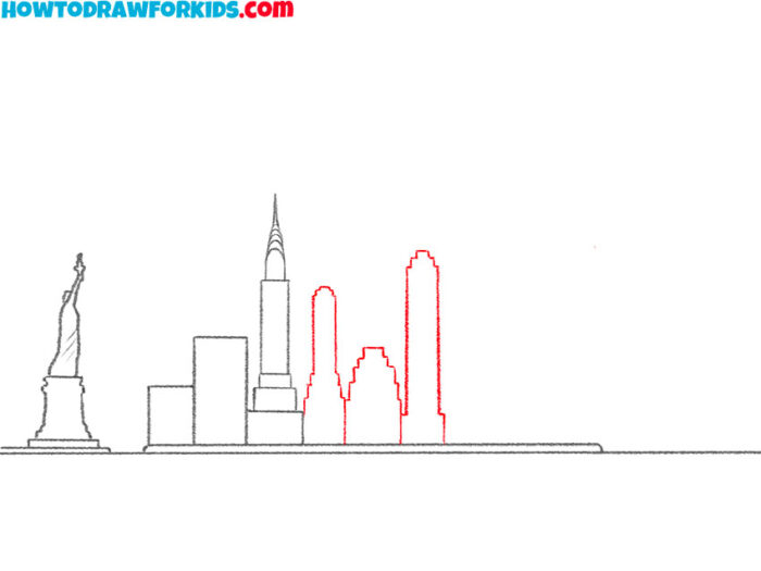 How to Draw New York Easy Drawing Tutorial For Kids