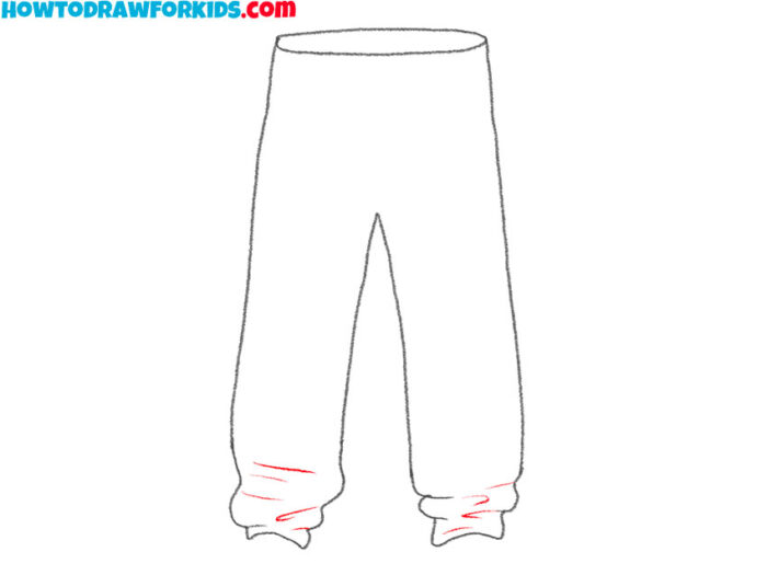 How to Draw Baggy Pants Easy Drawing Tutorial For Kids