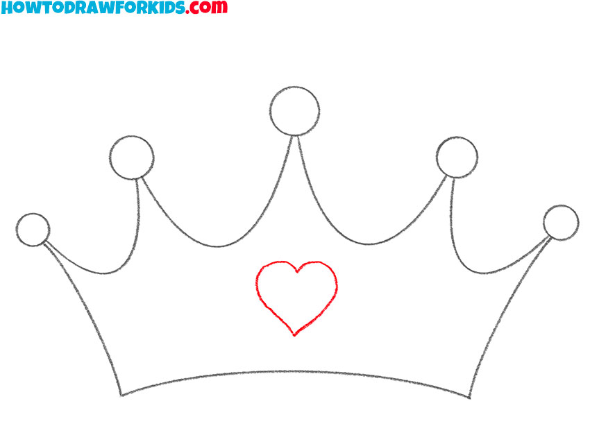 how to draw a princess crown for kids