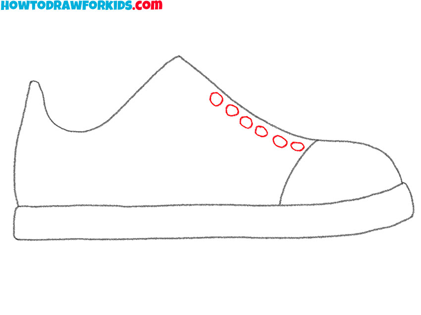 How to Draw a Simple Shoe - Easy Drawing Tutorial For Kids
