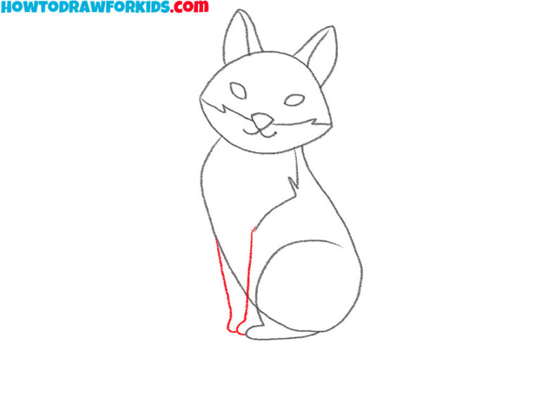 How to Draw a Red Fox - Easy Drawing Tutorial For Kids