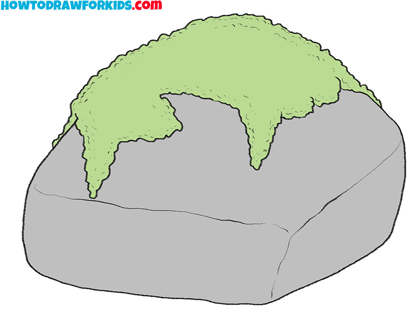 How to Draw Moss Easy Drawing Tutorial For Kids