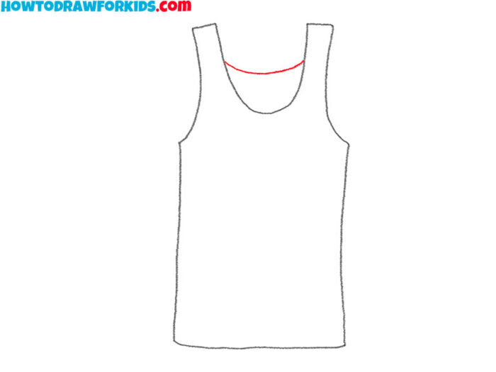 How to Draw a Tank Top Easy Drawing Tutorial For Kids