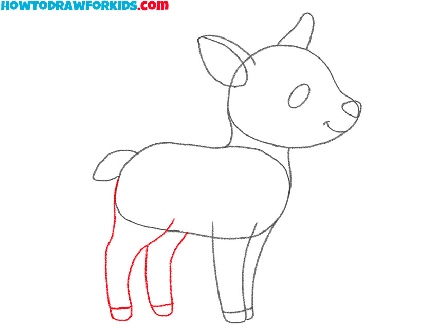 white-tailed deer drawing guide