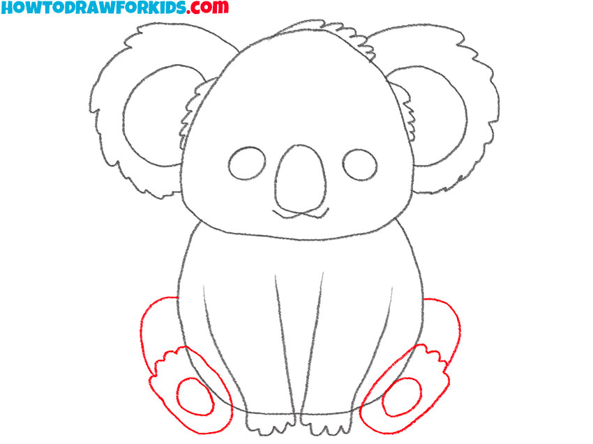 How to Draw an Easy Koala Easy Drawing Tutorial For Kids