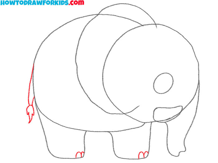 How to Draw an Elephant Easily Easy Drawing Tutorial For Kids
