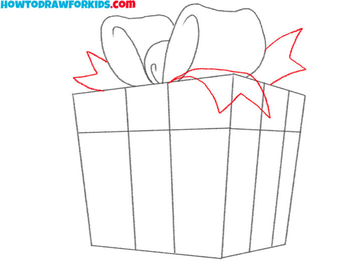 How to Draw a Gift Easy Drawing Tutorial For Kids