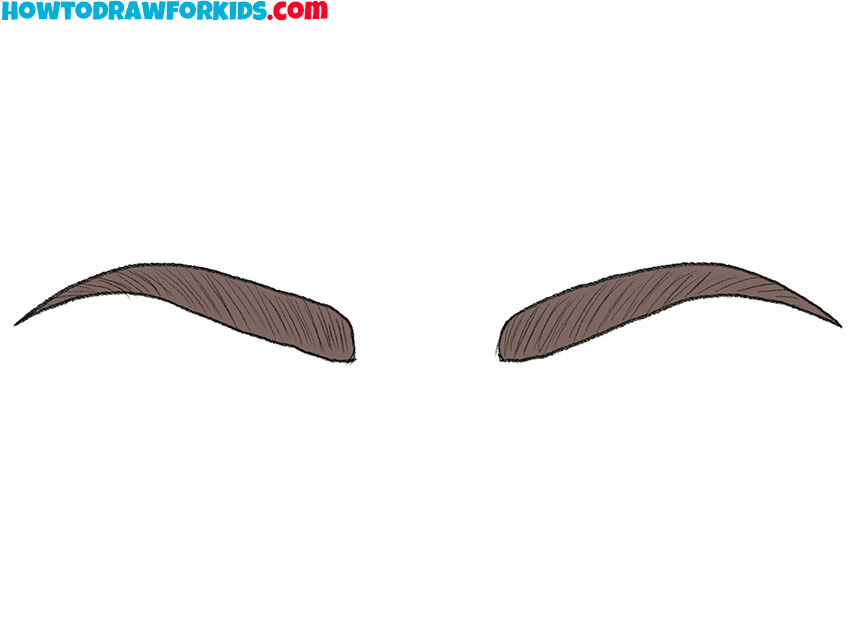 How to Draw Anime Eyebrows - Easy Drawing Tutorial For Kids