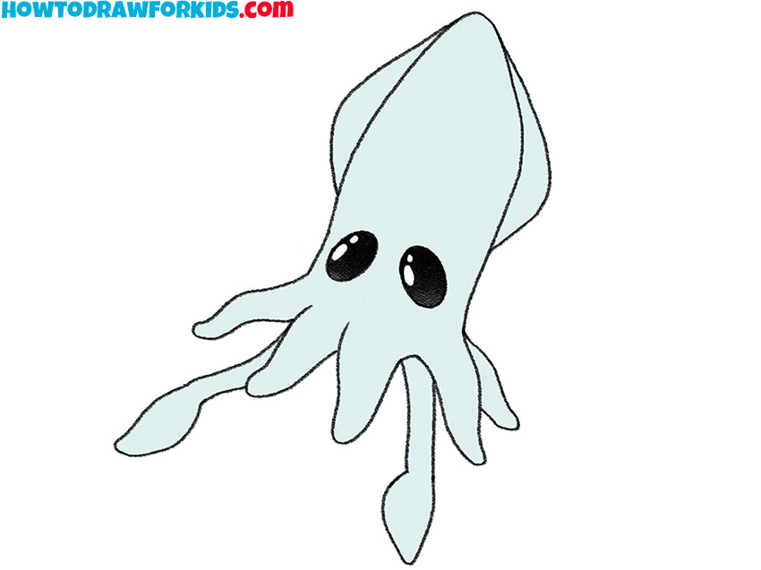 How to Draw a Sea Creature - Easy Drawing Tutorial For Kids