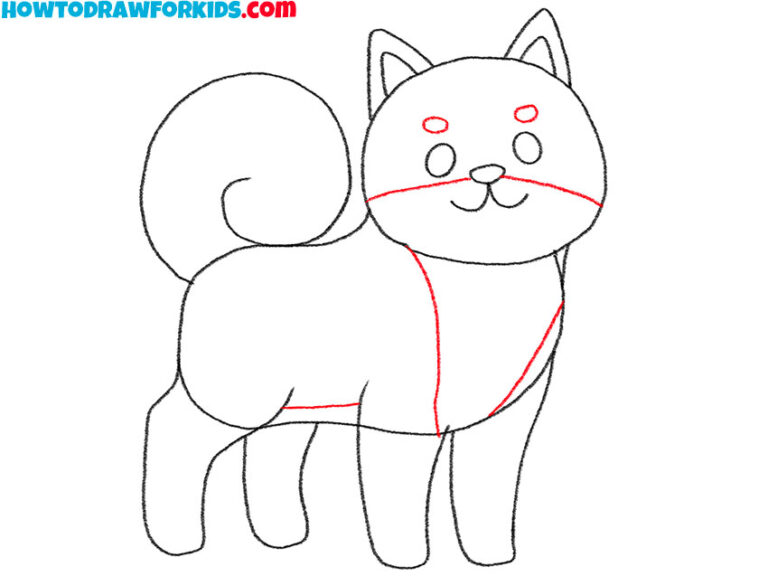 How to Draw an Anime Dog Step by Step - Easy Drawing Tutorial