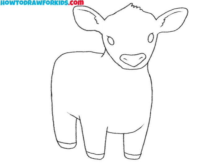 How to Draw a Strawberry Cow Easy Drawing Tutorial For Kids