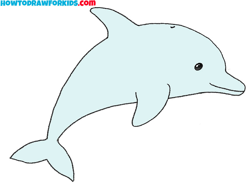 Dolphin Drawing - Create a Graceful Dolphin Sketch