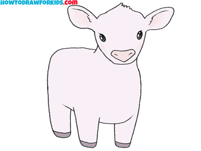 How to Draw a Strawberry Cow Easy Drawing Tutorial For Kids